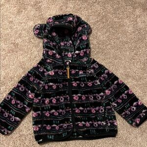 L.L. Bean Vibrant Patterned Fleece Jacket